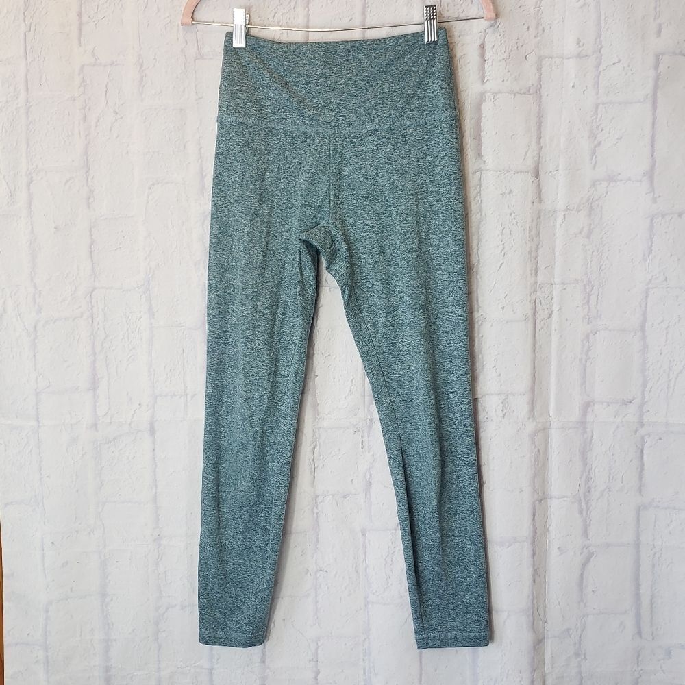 ZOBHA Classic Activewear Yoga Leggings Green Small
